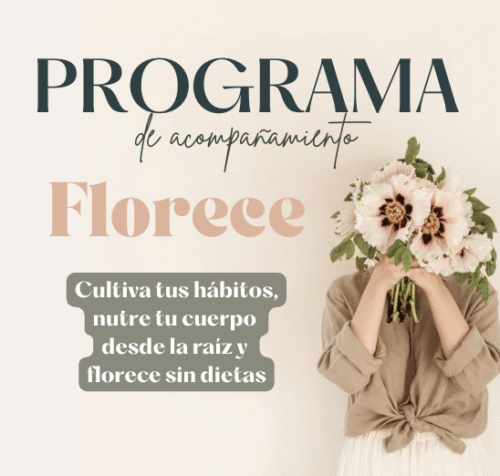 FLORECE - Programa de nutrición antiinflamatoria para pérdida de peso